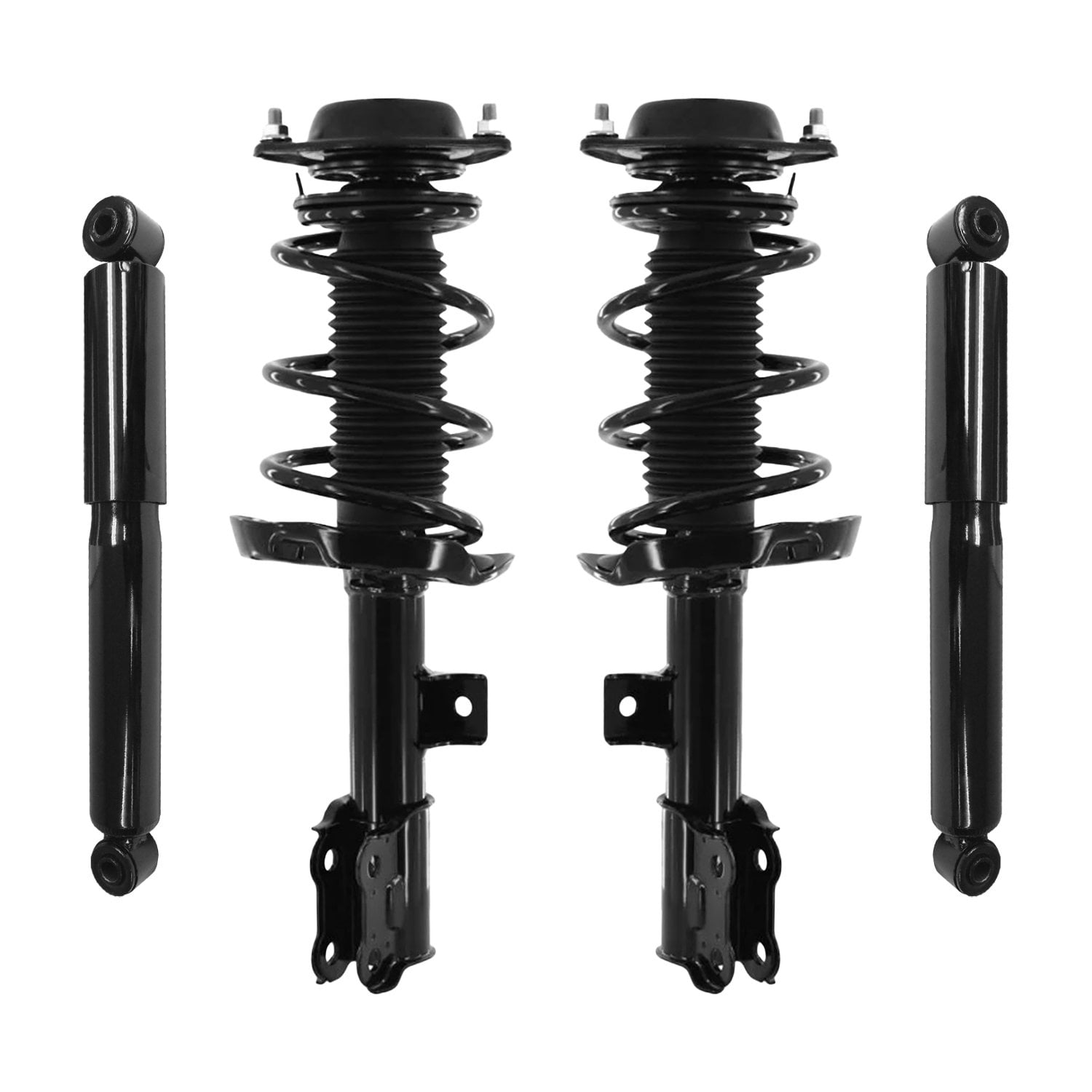 Unity Automotive 4-14141-259180-001 4 Wheel Strut & Shock Absorber Kit Fits 2013-2017 Hyundai Veloster