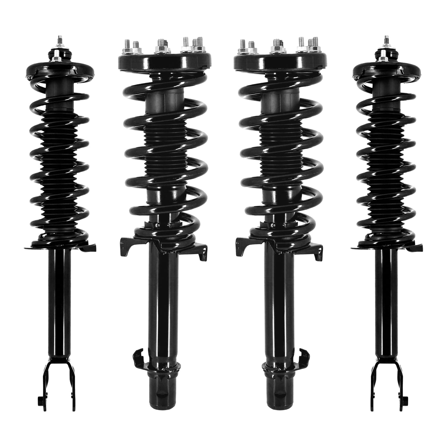 Unity Automotive 4-14331-16313-001 4 Wheel Complete Strut Kit Fits 2012-2015 Honda Crosstour