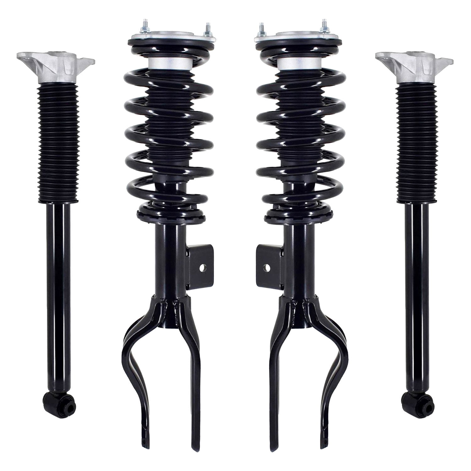 Unity Automotive 4-14431-258800M-001 4 Wheel Strut & Shock Absorber Kit Fits 2018-2021 Tesla 3