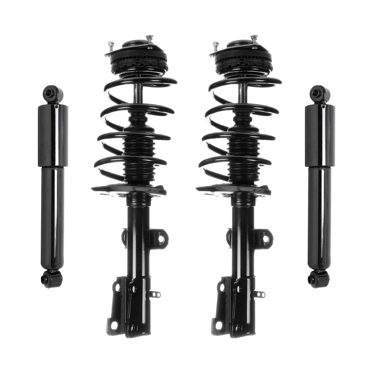 Unity Automotive 4-14440-253050-001 4 Wheel Strut & Shock Absorber Kit Fits 2013-2016 Chrysler Town & Country