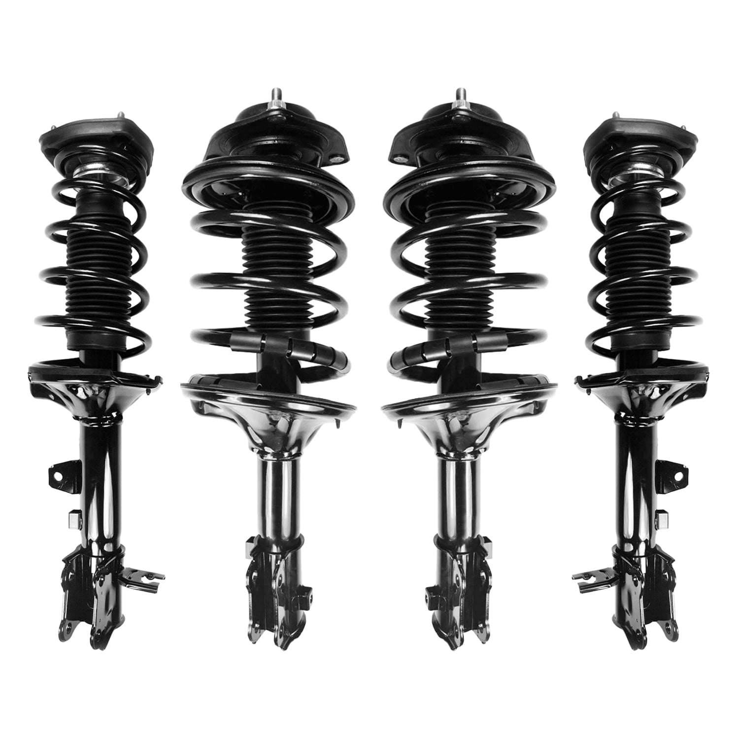 Unity Automotive 4-51181-71151-001 4 Wheel Complete Strut Kit Fits 1996-2000 Hyundai Elantra