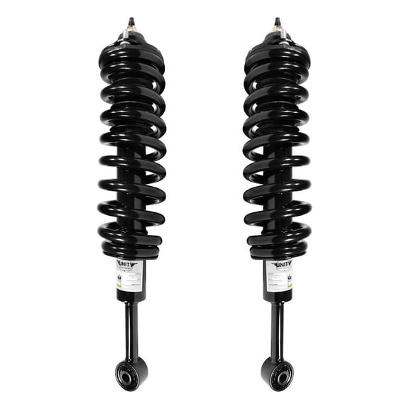 Unity Automotive Complete Front and Rear 2 Wheel Strut Assembly Kit, Black Fits select: 2003-2019 TOYOTA 4RUNNER, 2013 TOYOTA TACOMA DOUBLE CAB
