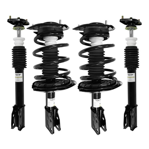 Unity Automotive Front & Rear Complete Strut Assembly Kit Fits 1990-1999 Buick Lesabre, 4-11040-15390-001