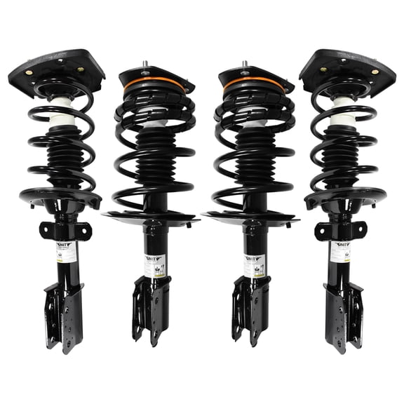 Unity Automotive 4-11020-15021-001 4 Wheel Complete Strut Assembly Kit 1997-2005 Buick Century, 1997-2004 Buick Regal