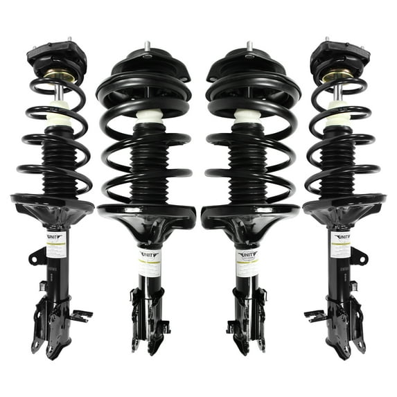 Unity Automotive Front & Rear Complete Strut Assembly Kit Fits 2000-2006 Hyundai Elantra, 4-11131-15911-001