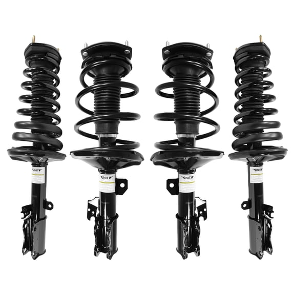 Unity Automotive 4-11701-15341-001 4 Wheel Complete Strut Assembly Kit Fits 2002-2003 Toyota Camry, 2002-2003 Lexus ES300