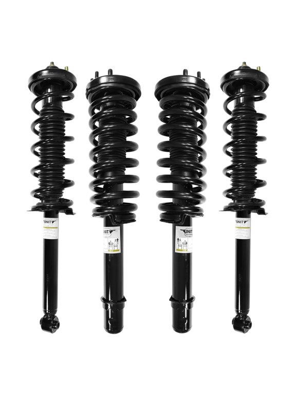 Front & Rear Complete Strut Assembly Kit Fits 2003-2007 Honda Accord, 4-11871-15050-001