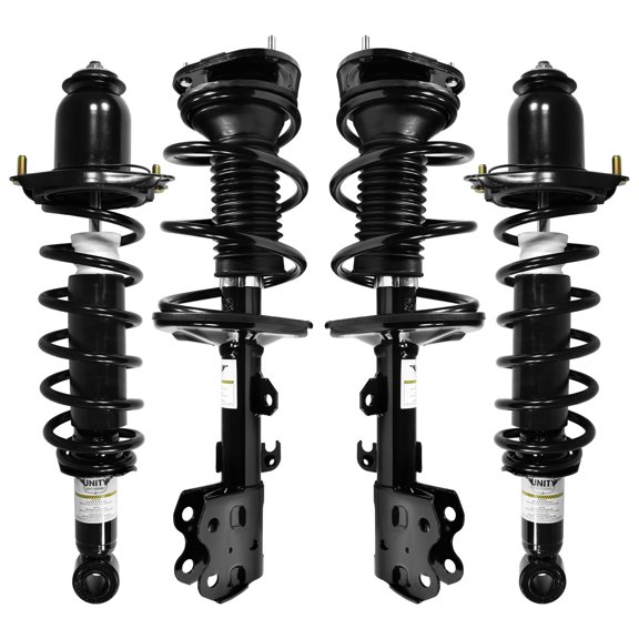 Unity Automotive Front & Rear Complete Strut Assembly Kit Fits 2004-2009 Toyota Prius, 4-11101-15373-001