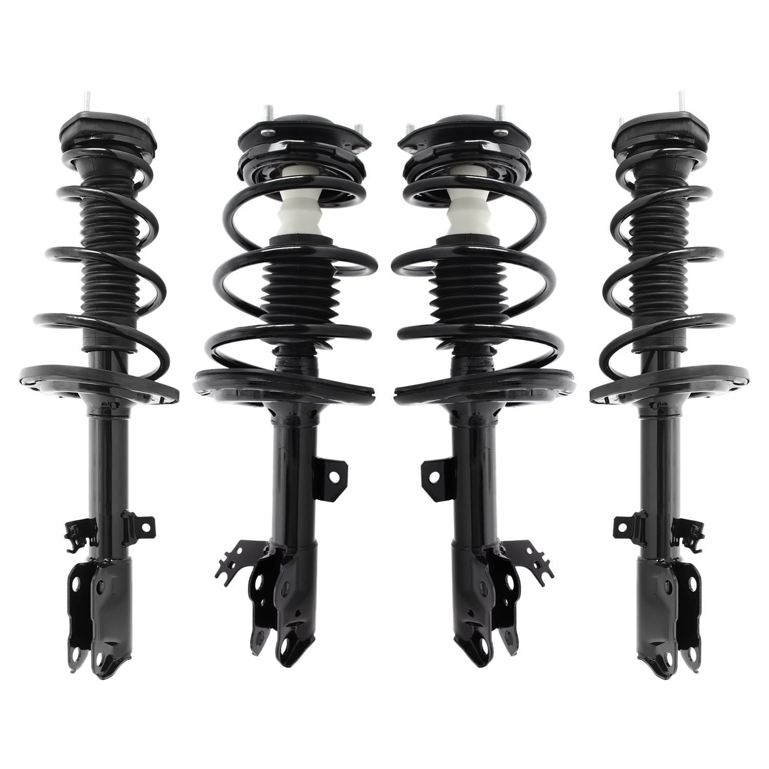 Unity Automotive Front & Rear Complete Strut Assembly Kit Fits 2012-2017 Toyota Camry, 4-11975-15025-001