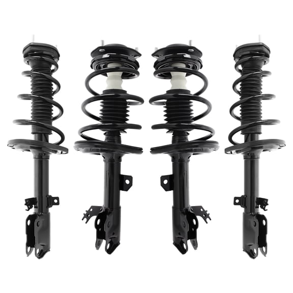 Unity Automotive Front & Rear Complete Strut Assembly Kit Fits 2012-2017 Toyota Camry, 4-11975-15025-001