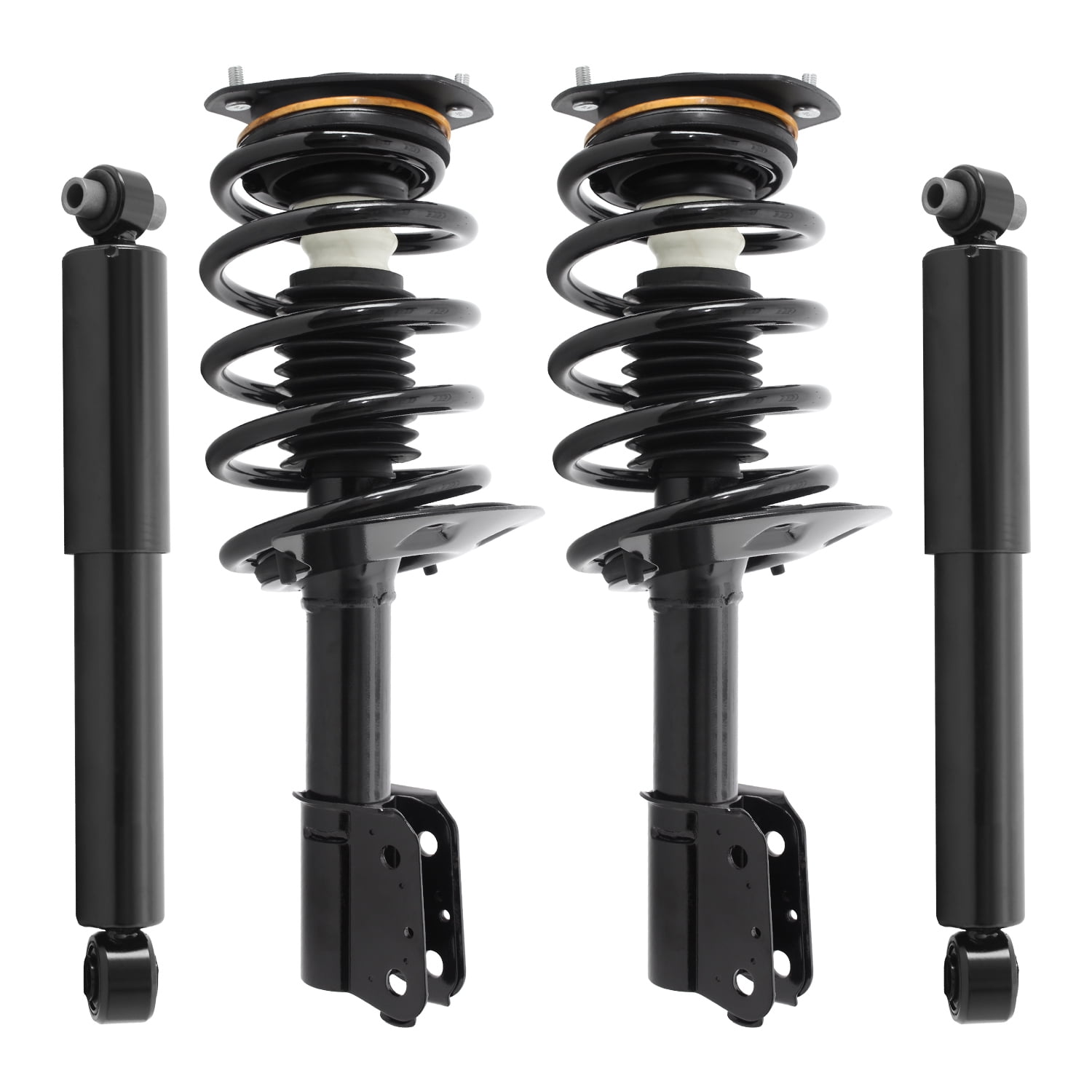 Unity Automotive Front & Rear Complete Strut Assembly Shock Kit Fits 2002-2007 Buick Rendezvous, 4-11320-251600-001