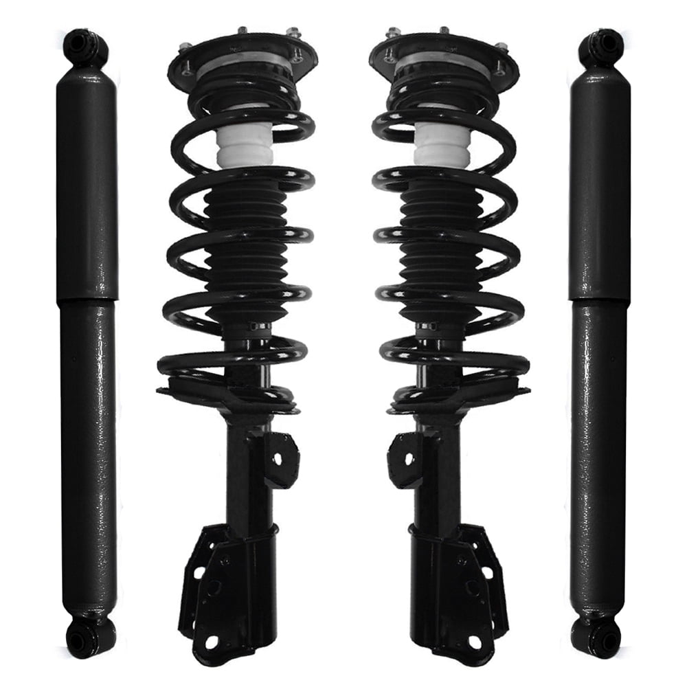 Unity Automotive Front & Rear Complete Strut Assembly Shock Kit Fits 2002-2007 Saturn Vue, 4-11233-251140-001