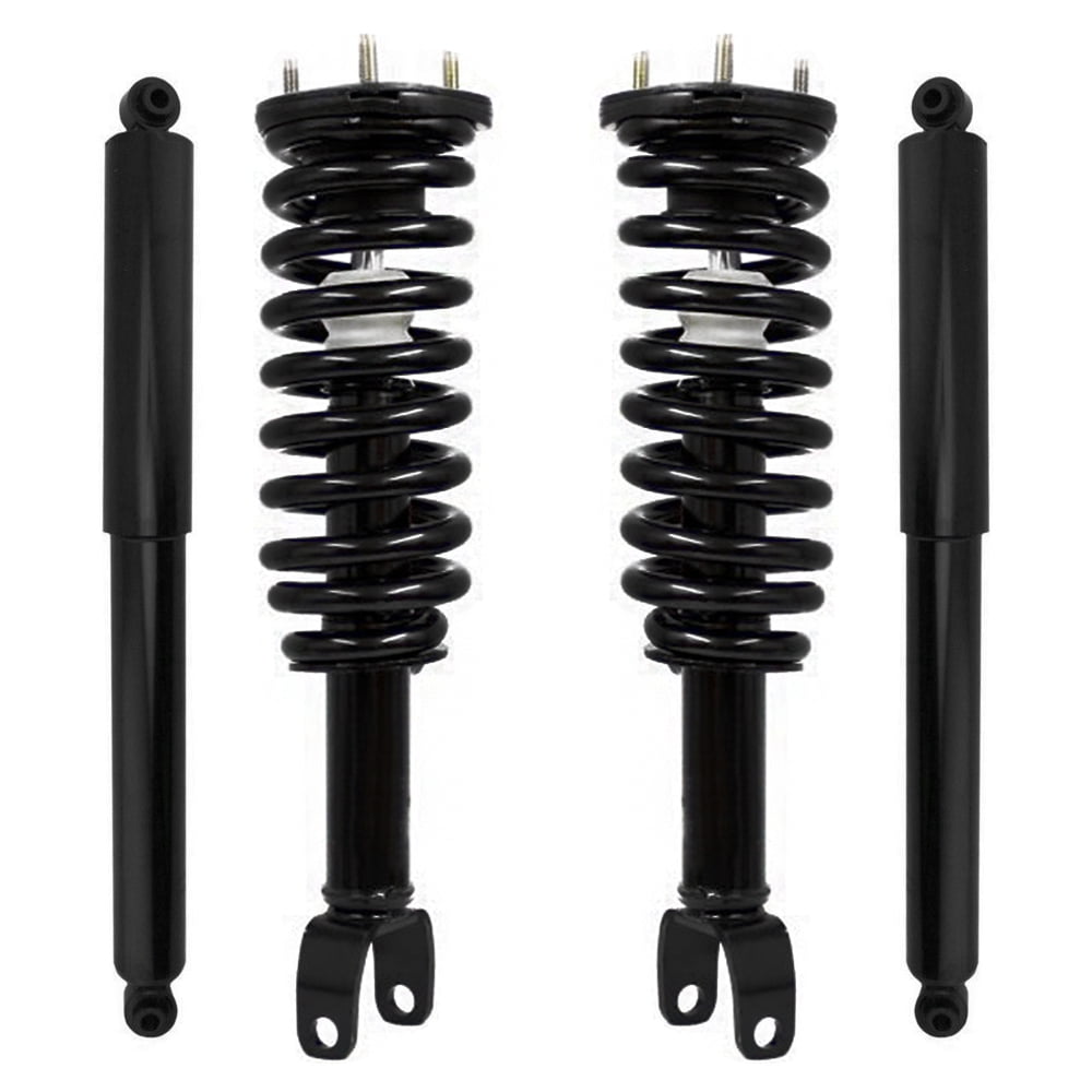 Unity Automotive Front & Rear Complete Strut Assembly Shock Kit Fits 2005-2009 Dodge Dakota, 4-11094-256400-001
