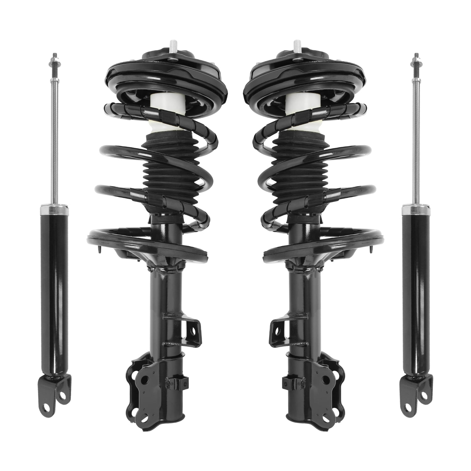Unity Automotive Front & Rear Complete Strut Assembly Shock Kit Fits 2006-2010 Kia Magentis, 4-11115-259900-001