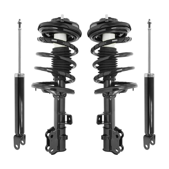 Unity Automotive Front & Rear Complete Strut Assembly Shock Kit Fits 2006-2010 Kia Magentis, 4-11115-259900-001
