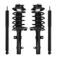 thumbnail image 1 of Unity Automotive Front & Rear Complete Strut Assembly Shock Kit Fits 2006-2011 Ford Focus, 4-11083-252030-001, 1 of 6