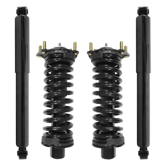 Unity Automotive Front & Rear Complete Strut Assembly Shock Kit Fits 2007-2011 Dodge Nitro, 4-11201-253020-001
