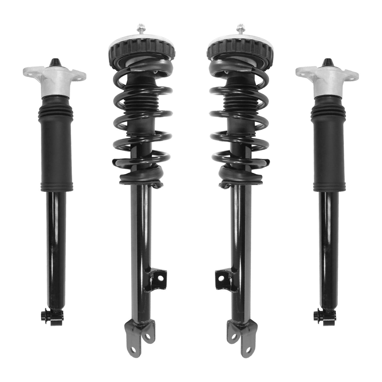 Unity Automotive Front & Rear Complete Strut Assembly Shock Kit Fits 2009-2014 Hyundai Genesis, 4-11165-259940-001