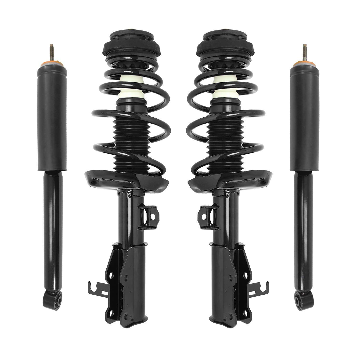 Unity Automotive Front & Rear Complete Strut Assembly Shock Kit Fits 2011-2015 Buick LaCrosse, 4-11033-251320-001