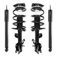 thumbnail image 1 of Unity Automotive Front & Rear Complete Strut Assembly Shock Kit Fits 2011-2017 Nissan Juke, 4-11045-255170-001, 1 of 6