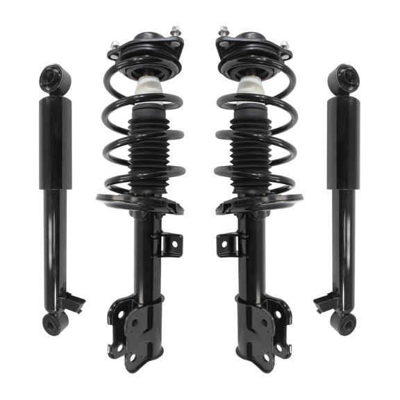 Unity Automotive Front & Rear Complete Strut Assembly Shock Kit Fits 2013-2018 Hyundai Santa Fe, 4-11365-259060-001