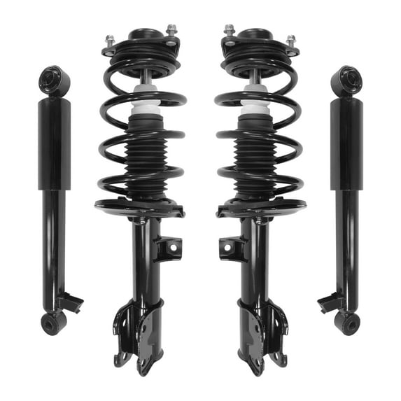 Unity Automotive Front & Rear Complete Strut Assembly Shock Kit Fits 2014-2015 Kia Sorento, 4-11367-259060-001