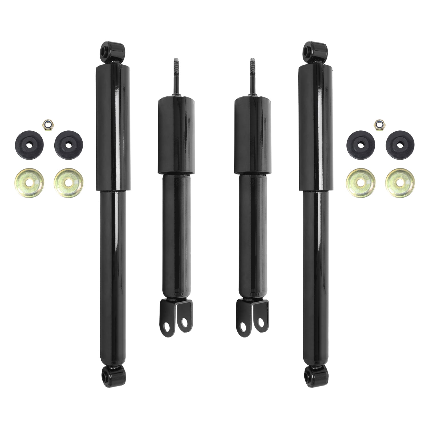 Unity Automotive Front & Rear Shock Absorber Kit Fits 2002-2006 Cadillac Escalade, 4-211110-251400-001