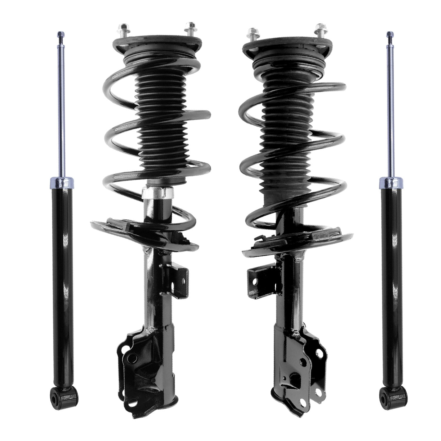 Unity Automotive 4-13751-259730-001 4 Wheel Strut & Shock Absorber Kit Fits 2014-2018 Mazda 3