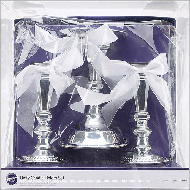 Unity Candle Holder Set, 3/pkg