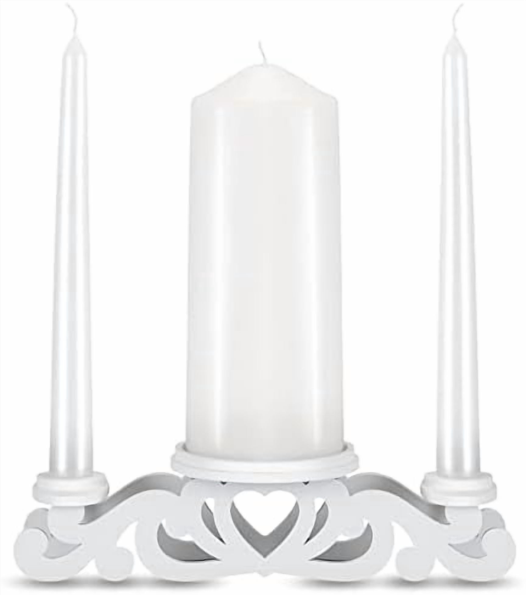 Unity Candle Holder-Unity Candles Stand for Wedding Ceremony Set-Pillar ...