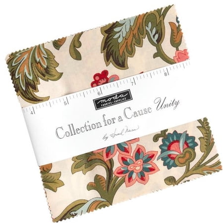 5" Charm Pack - Collection for a Cause Unity by Howard Marcus for Moda Squares Fabric Bundle Quilter's Cotton Precuts (46260PP) M522.26