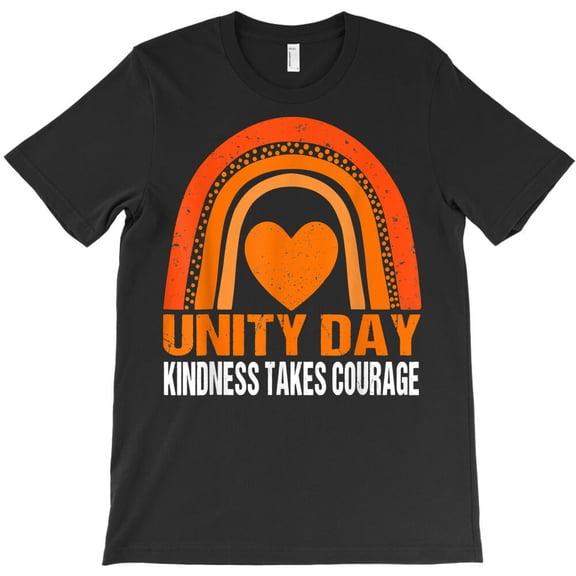Unity Day Orange Kindness Takes Courage Unity Day Kids Themed Fun - Relaxed Look G34903 Unisex T-Shirt, Up to Size 5XL