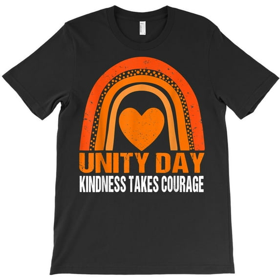 Unity Day Orange Kindness Takes Courage Unity Day Kids Themed Fun - Relaxed Look G34903 Unisex T-Shirt, Up to Size 5XL