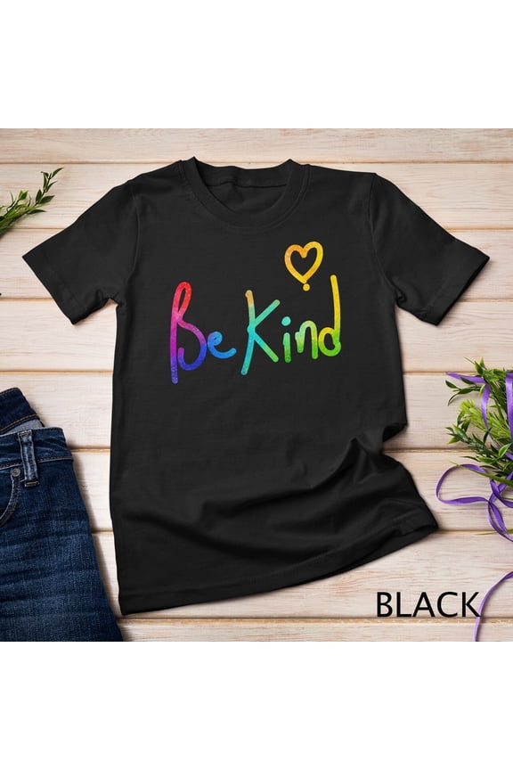 Unity Day Themed Shirt with Be Kind Message and Colorful Graphic Design, S-3XL