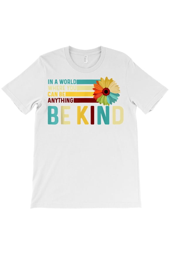 Unity Day in a World Where You Can Be Anything Be Kind Themed Graphic - Premium Fabric G34946 Unisex T-Shirt, Up to Size 5XL