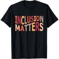 thumbnail image 1 of Unity Diversity Equality Love Inclusion Matters T-Shirt, 1 of 4