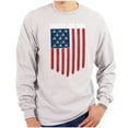 thumbnail image 1 of Unity Freedom Patriotic American Flag Long Sleeve TShirt Men Women Brisco Brands S, 1 of 6