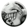 thumbnail image 1 of Unity Hands Circle Button with Pin Back, 1 of 3