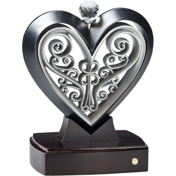 Unity Heart Black and Pewter; Unity Candle Unity Sand Alternative