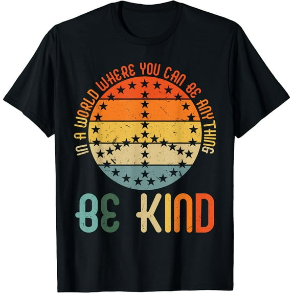 Unity Humanity Motivational Peace Design T-Shirt Black 3X-Large