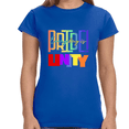 thumbnail image 1 of Unity LGBT Flag Lesbian Gay Pride Month Rainbow Transgender Womens T Shirts, 1 of 8