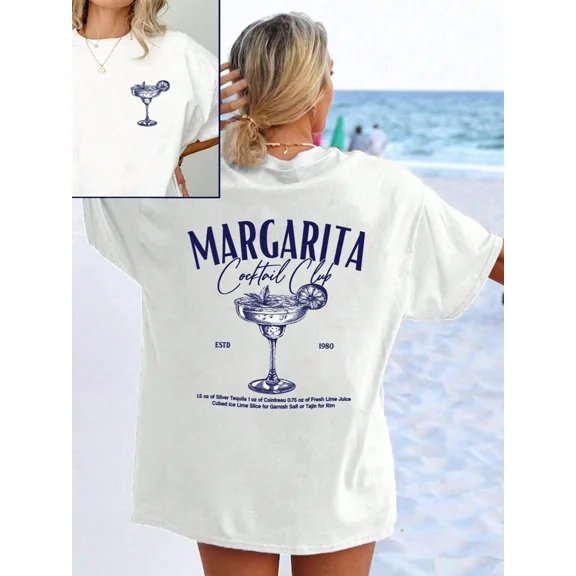 Unity Letter Graphic Drop Shoulder Tee Graphic Tees Women Tops