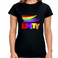 thumbnail image 1 of Unity Pride Shirt Women Men LGBTQ Rainbow Shirt Be You LGBT Women Tops, 1 of 8