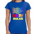 thumbnail image 1 of Unity Shirt LGBTQ Pride Rainbow Flag Lesbian Gay Pride Ally Women Tops, 1 of 8