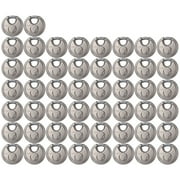 Unity Stainless Steel Disc Padlock Keyed Alike 2-3/470mm for Self-storage, Container, Mobile Storage, Truck, Trailer use50 Pack