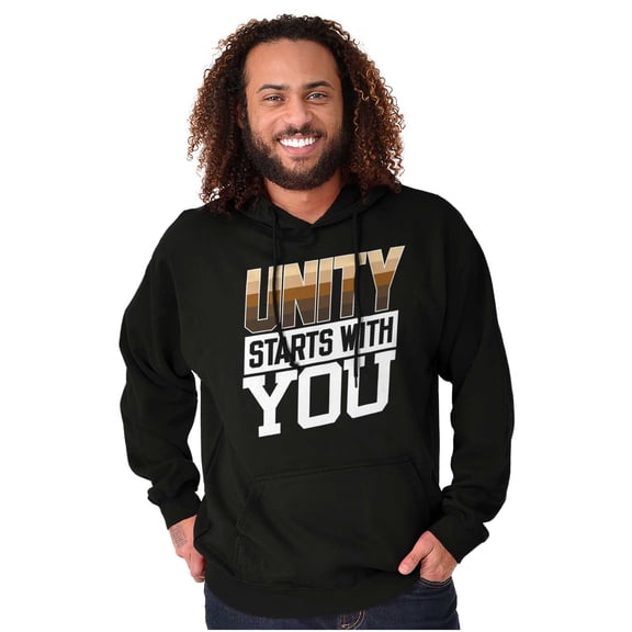 Unity Starts With You Social Justice Hoodie Sweatshirt Women Men Brisco Brands X