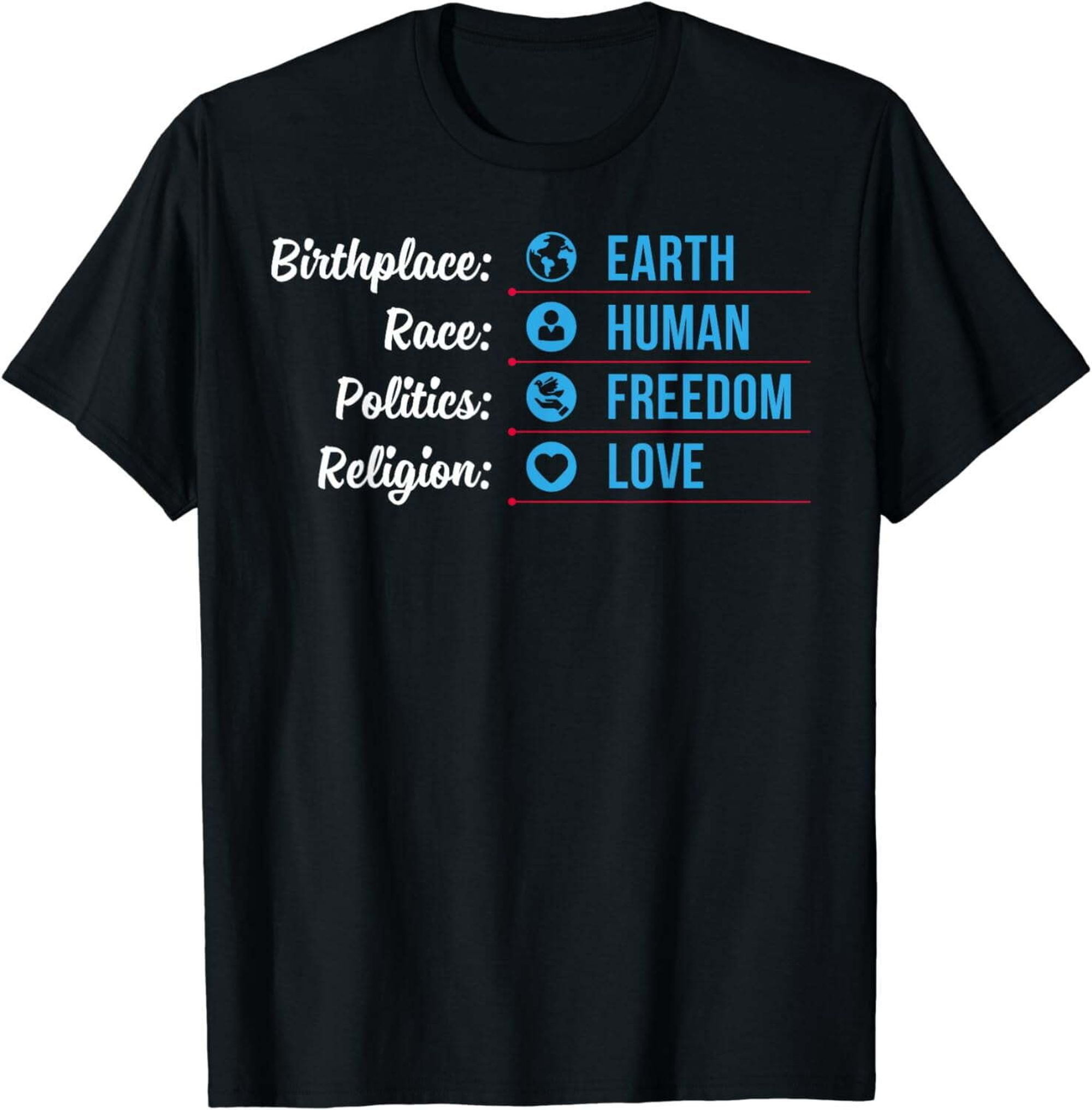 Unity Unleashed Empowering Humanity TShirt Embracing Love, Governance, and Spirituality