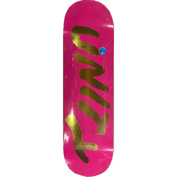 Unity Wet Skateboard Deck 8.75 Gold