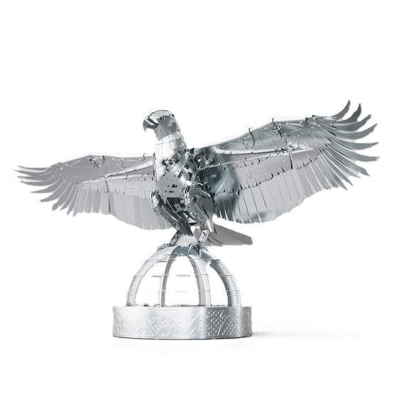 Unity Wings Silver Armor Handcrafted Collectible Model, Premium Limited Edition Display Piece