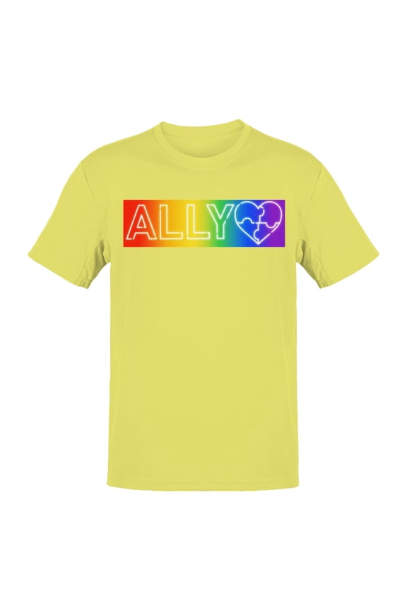 Unity in Diversity: Ally Message Men's T-shirt